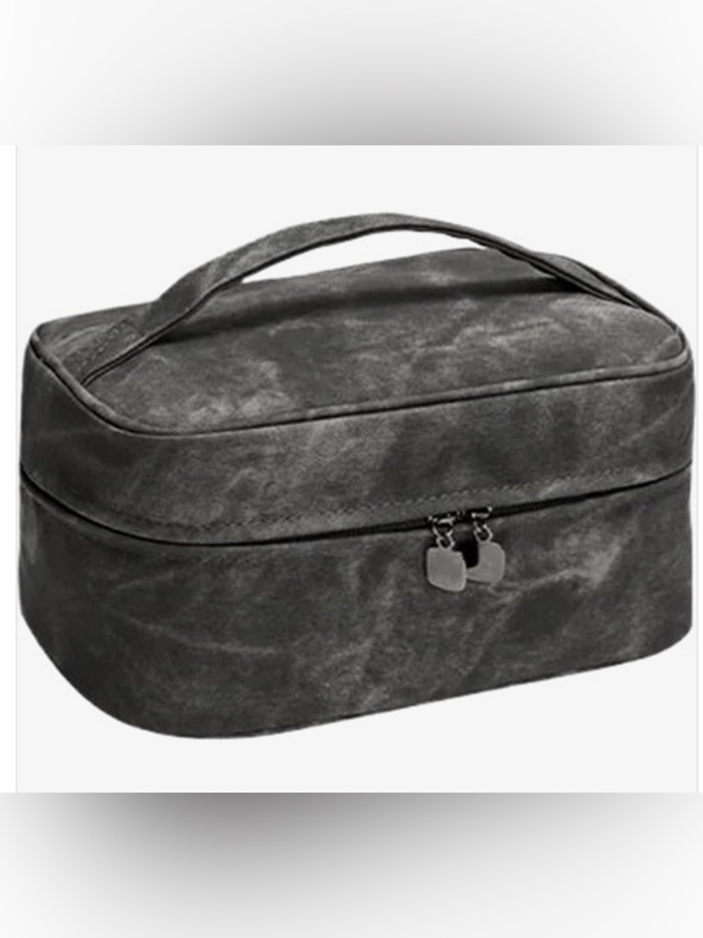 Classic Black Men's Toiletry Travel Case